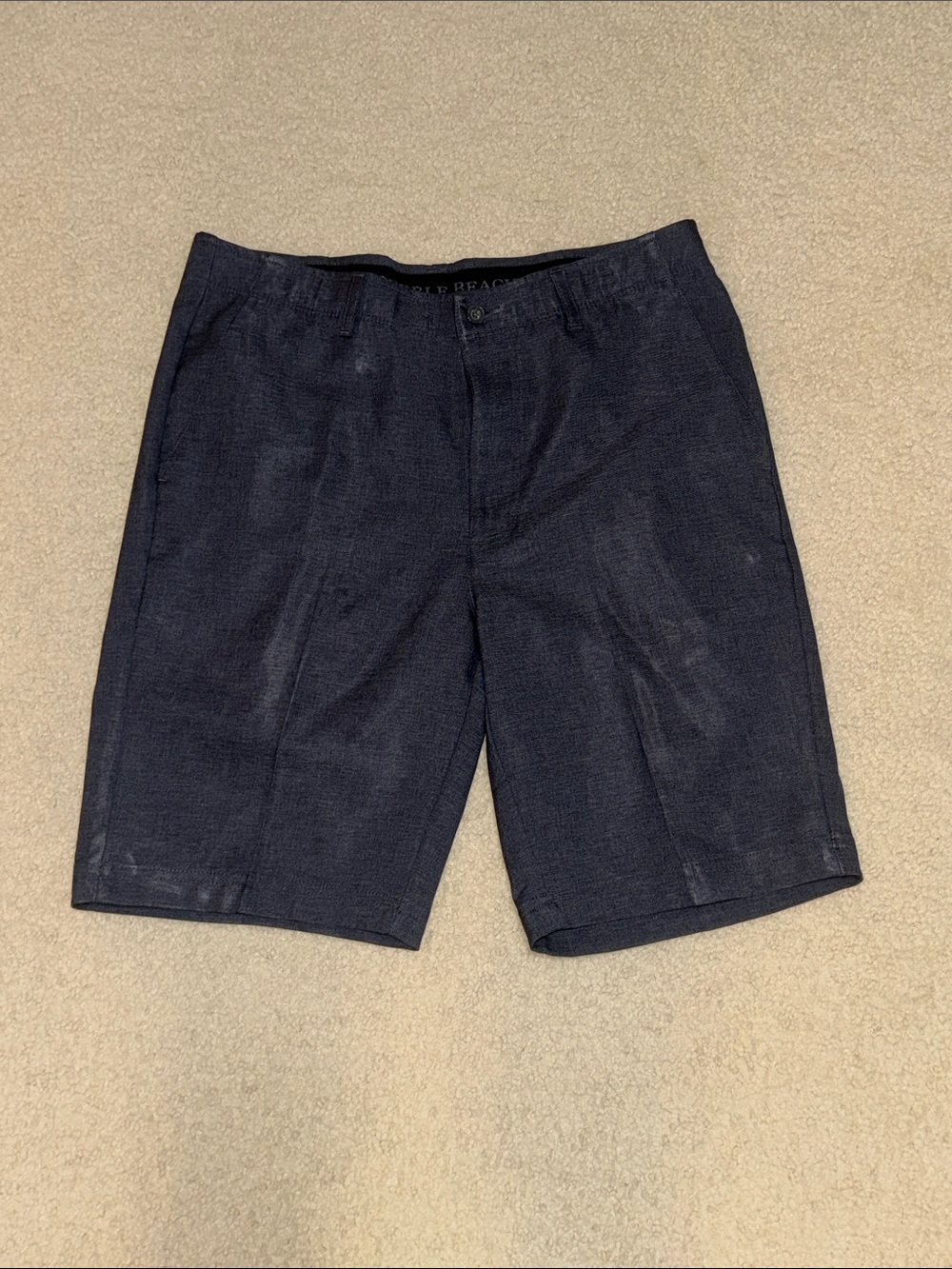 Men's Pebble Beach Classic Dark Navy Casual Shorts size 32